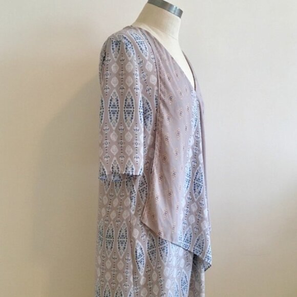 BCBGMaxAzria “Kyndal” Tapestry Print Dress XXS - Picture 4 of 5